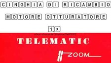 Cinghia ricambio motore usato  Milano