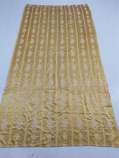 Painel cortina listrado floral brocado de seda tradicional vintage 230x119cm, usado comprar usado  Enviando para Brazil