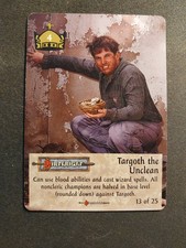 Spellfire 1996 Birthright UR Chase 13/25 Targoth the Unclean comprar usado  Enviando para Brazil