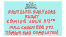 Usado, FANTASTIC PARTNERS EVENT FULL CARRY 80K POINT 35MINS MAX COMPLETE comprar usado  Enviando para Brazil