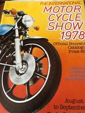 1978 motorcycle show for sale  KETTERING