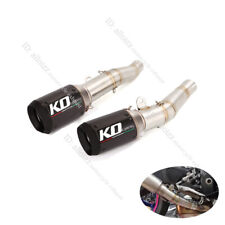 Silenciador traseiro tubo médio pontas extremidade escape sistema deslizante para Yamaha YZF R6 2006-24, usado comprar usado  Enviando para Brazil