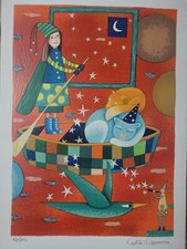 Catia piacentini serigrafia usato  Bracciano