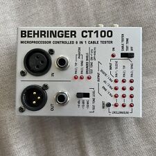 Behringer cable tester for sale  Fort Lauderdale