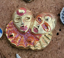 Harlekin masken pin gebraucht kaufen  Cottbus