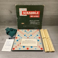 Vintage scrabble deluxe for sale  NORWICH