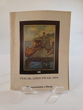 VINTAGE Abercrombie & Fitch The Blazed Trail 1974 Catalog Mid-Century Magazine  comprar usado  Enviando para Brazil