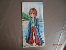 Tableau poulbot vintage d'occasion  Aiffres