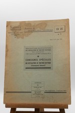 Consignes spéciales installat d'occasion  France