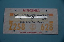 2004 virginia license for sale  Wylie