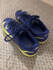 Usado, Tênis de futsal Nike Mercurial futebol indoor juvenil 4,5Y azul amarelo brilhante CV0815 comprar usado  Enviando para Brazil
