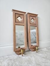 Wooden brass wall for sale  LONDON