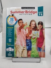 Summer Bridge Activities 7th to 8th Grade Workbook, Math, Reading Comprehension, comprar usado  Enviando para Brazil