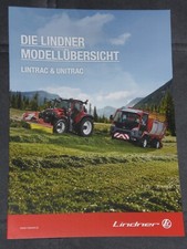 Lindner modellübersicht lintr gebraucht kaufen  Bergkirchen