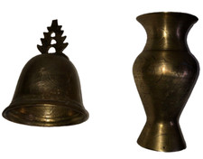 Brass vase tibetan for sale  FAREHAM