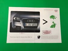 2005 2006 AUDI A3 A 3 VINTAGE ANÚNCIO IMPRESSO ORIGINAL 2 PÁGINAS comprar usado  Enviando para Brazil