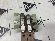 Gibson Deluxe Tuners chaves de ajuste pinos cabeças relíquia níquel botão tulipa 3 por lado, usado comprar usado  Enviando para Brazil