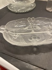 frosted divided dish serving for sale frosted divided dish serving for sale Princeton