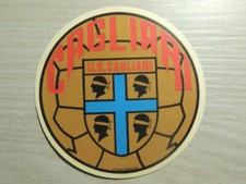 Adesivo cagliari calcio usato  Elmas