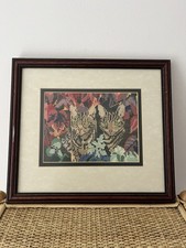 Framed cat tapestry for sale Framed cat tapestry for sale  SWINDON