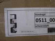 Standregal schwarzstahl 33x126 gebraucht kaufen  Erkrath