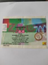 Zooropa concert ticket for sale  ROCHDALE