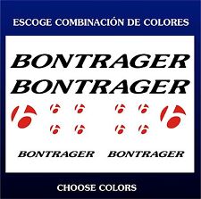 KIT - PEGATINAS - STICKERS - VINILO -LAMINA- PACK- BICICLETA - BIKE - BONTRAGER comprar usado  Enviando para Brazil