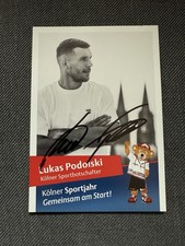 Lukas podolski autogrammkarte gebraucht kaufen  Erftstadt