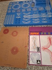 Vintage super spirograph for sale  IPSWICH