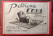 1925 torino pubblicita usato  Italia