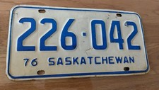 Kanada nummernschild saskatche gebraucht kaufen  Boxberg