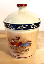 Cata-vento CANISTER JAR Susan Winget JC Penney SUGAR 8" comprar usado  Enviando para Brazil