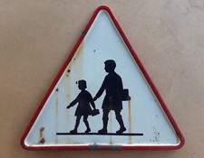 Ancien panneau signalisation d'occasion  France
