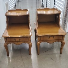 Vintage wood end for sale  Santa Clara