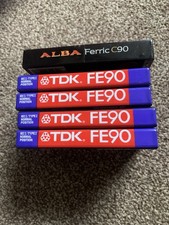 Tdk fe90 blank for sale  PRESTON