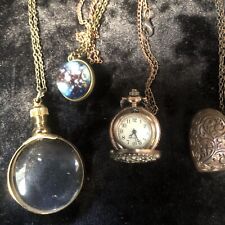 Steampunk pendant watch for sale  DAGENHAM