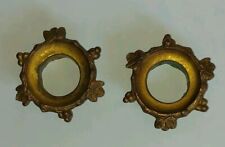 Paire bobeches bronze d'occasion  Royan