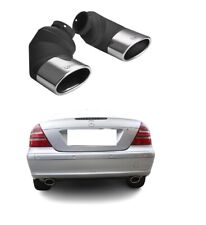 Osłona wydechu Rury końcowe do Mercedes W211 Klasa E E270 E320 owalne 120x80mm na sprzedaż  Wysyłka do Poland