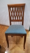 Sedie legno imbottite usato  Catania