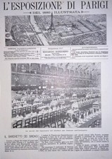 Copertina esposizione parigi usato  Enna