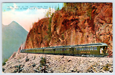 ALASKA AK~WHITE PASS & YUKON RAILROAD ROUTE-TRAIL OF '98-TUNNEL~CARTÃO POSTAL VINTAGE comprar usado  Enviando para Brazil