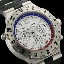 Cronógrafo Bvlgari Diagono Professional GMT Flyback GMT40S FB #Su347 comprar usado  Enviando para Brazil