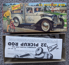 VINTAGE NÃO CONSTRUÍDO DÉCADA DE 1960 LINDBERG 1932 32 FORD PICK-UP TRUCK HOT ROD 603-69 COMPLETO, usado comprar usado  Enviando para Brazil