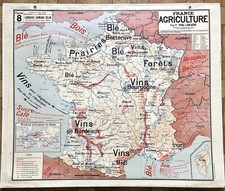 Ancienne carte scolaire d'occasion  Lyon VII