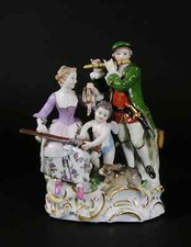 Meissen group family for sale  Brooklyn