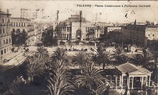 Palermo fotocartolina piazza usato  Roma
