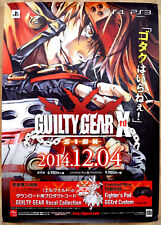 Cartaz promocional japonês Guilty Gear Xrd Sign RARO PS3 PS4 51,5cm x 73cm, usado comprar usado  Enviando para Brazil