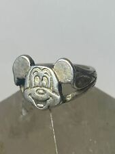 Mickey Mouse ring baby band Disney sterling silver women girls comprar usado  Enviando para Brazil