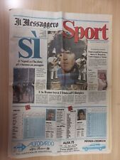 Giornale supplemento messagger usato  Casandrino