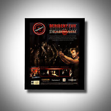 2003 Resident Evil Dead Aim Framed Promo Ad/Poster Art Playstation 2 comprar usado  Enviando para Brazil